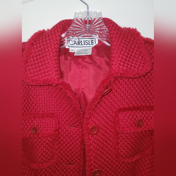 Carlisle Wool Red Jacket - Picture 3 of 3